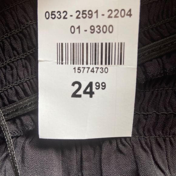 Strapless Charcoal Beach Dress - Picture 2 of 2